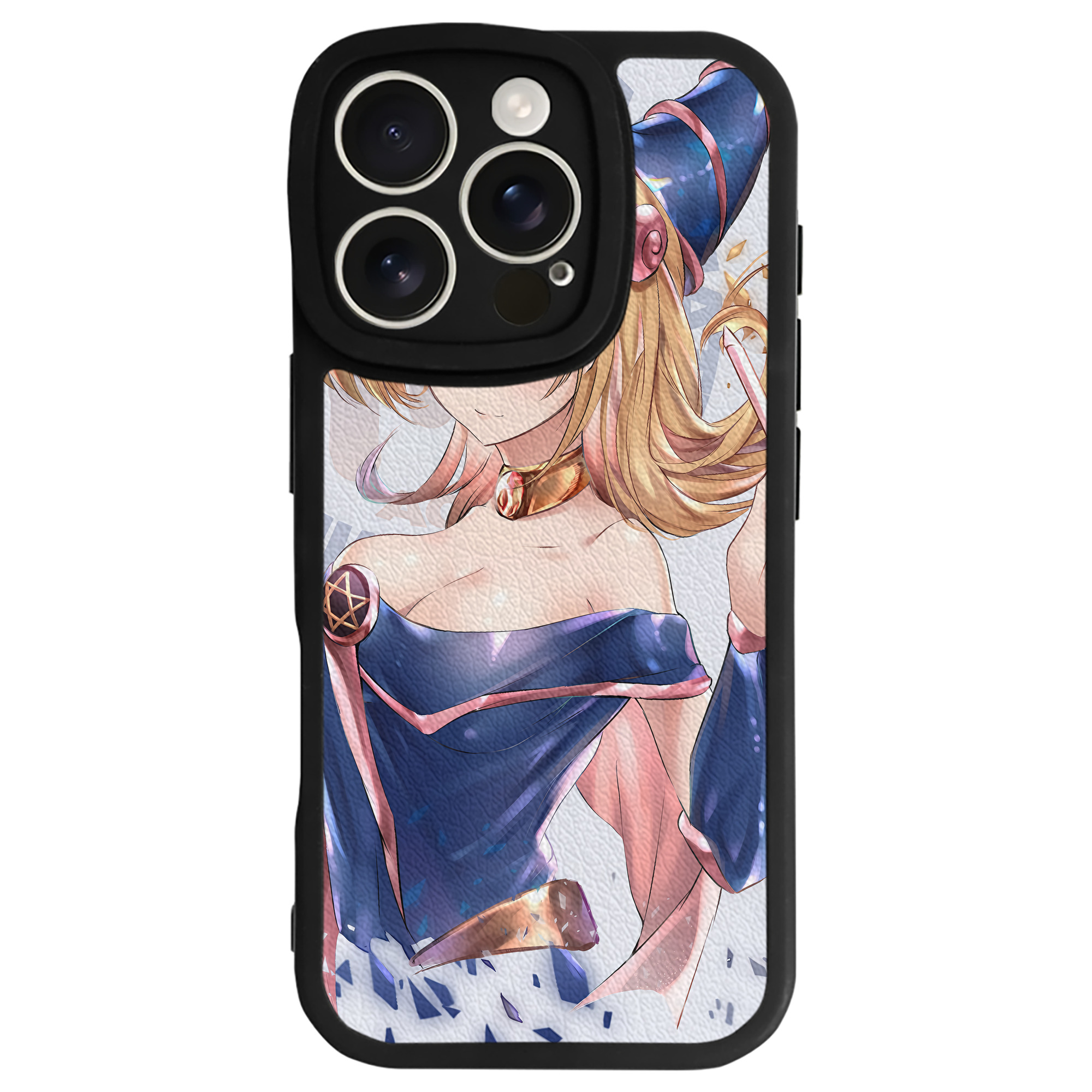 （画像用） 遊☆戯☆王 Yu-Gi-Oh! 【iPhone 16シリーズ対応】シリコンスマホケース（レザー調） 材質：シリコン